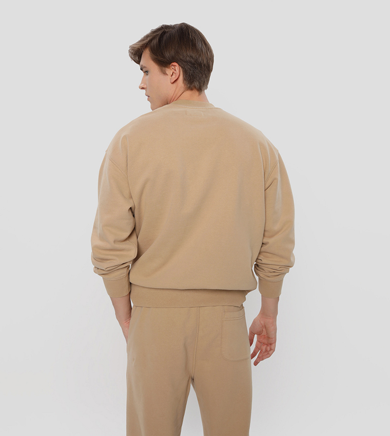 Oversized Crew Neck Sweatshirt