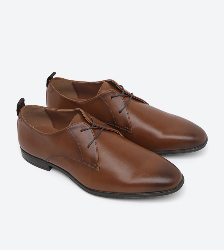 Zalith Shoes Flat Heels - Brown