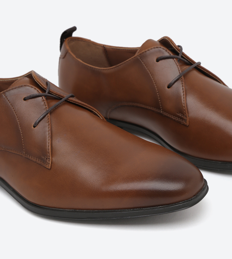 Zalith Shoes Flat Heels - Brown