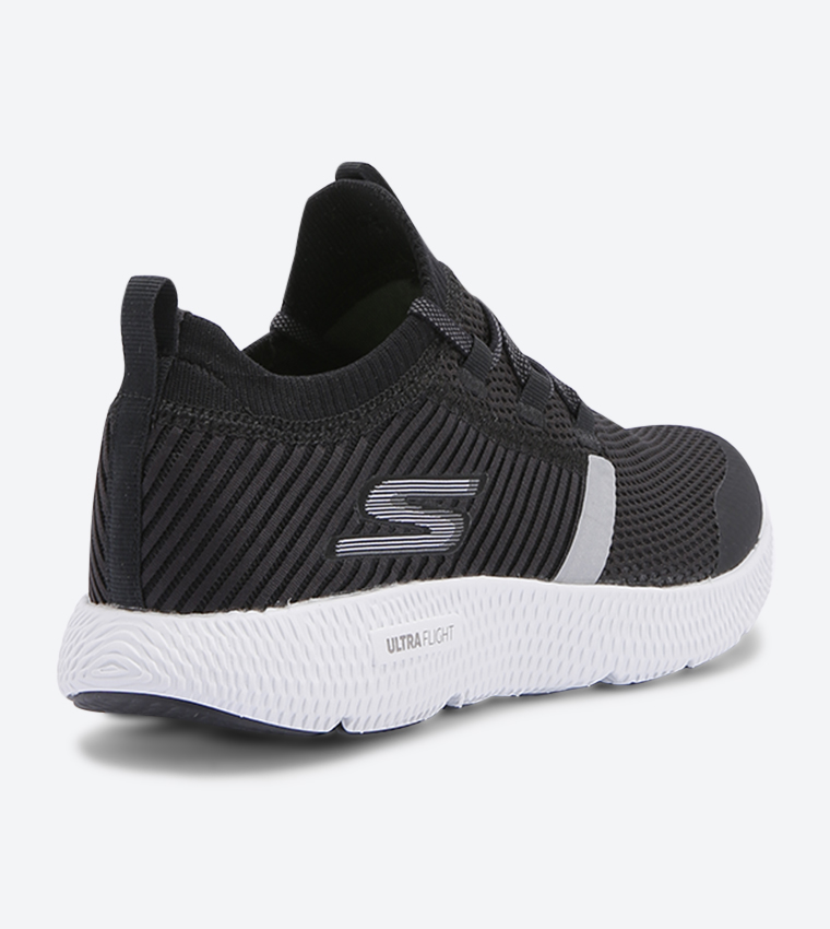 Buy Skechers Horizon Mesh Detail Round Toe Sneakers Black In Black 6thStreet UAE