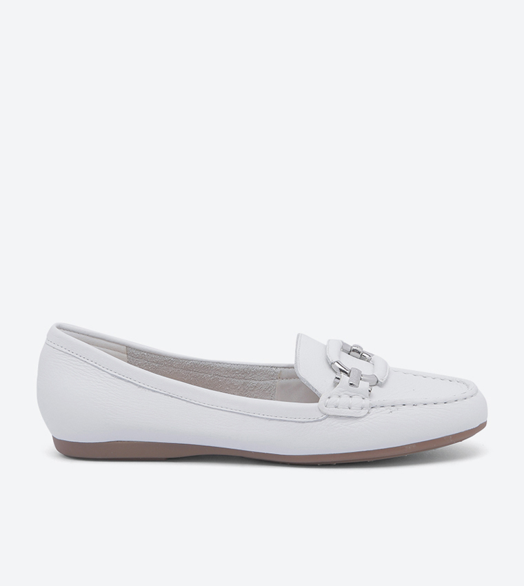 Buy Aldo Loafers White In White | 6thStreet Saudi Arabia