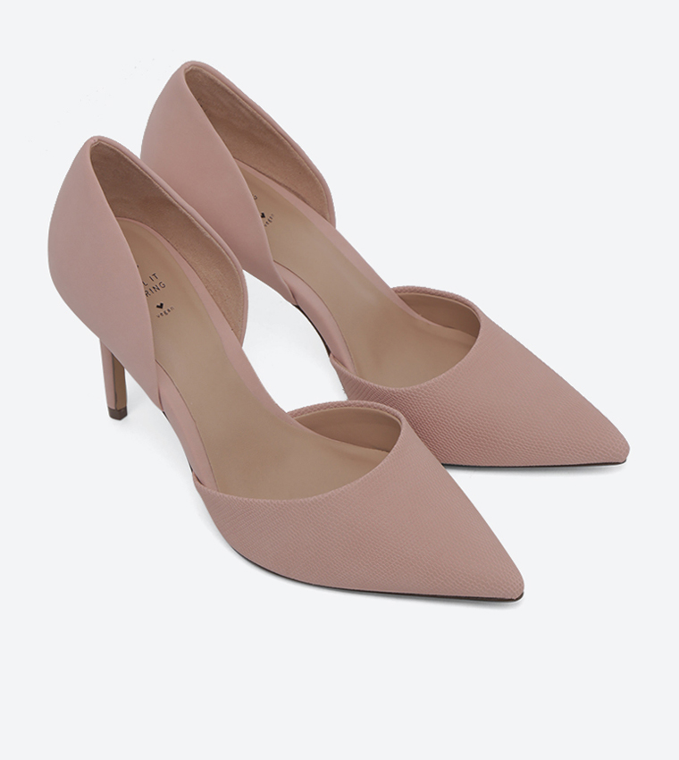 Buy Call It Spring Telana Shoes Mid Heels Pink In Pink