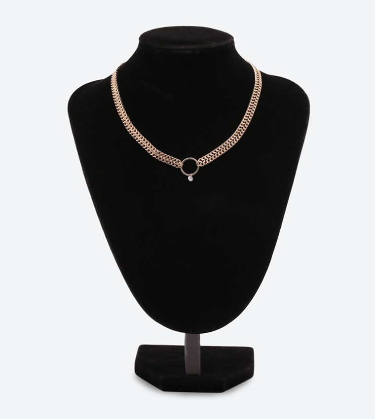Trendy Neck Chain Jewellery - Multi