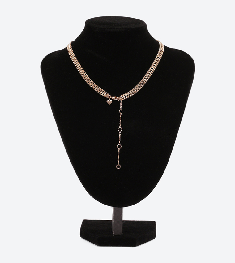 Trendy Neck Chain Jewellery - Multi
