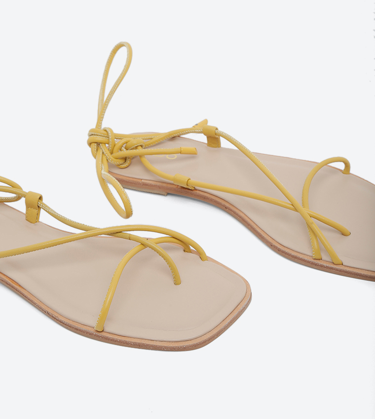 Buy Aldo Ladies Casual Sandals Light Yellow In Yellow 6thStreet