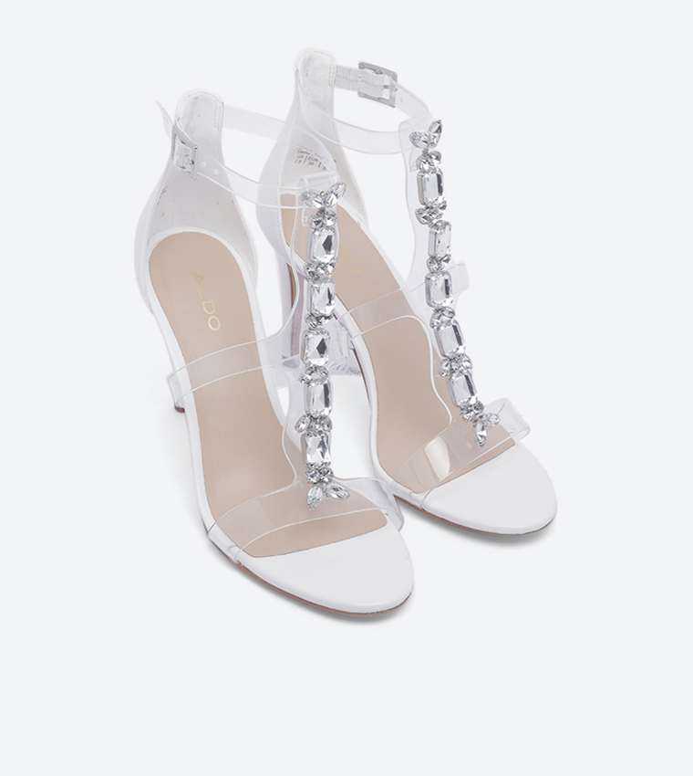 Buy Aldo Ladies Dress Sandals White In White 6thStreet UAE