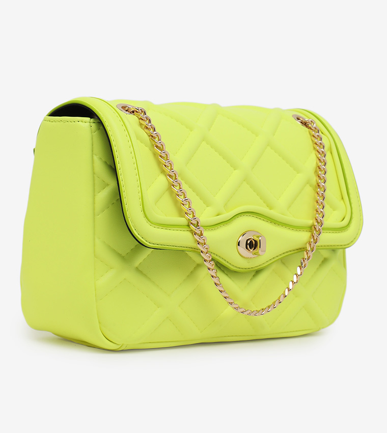 Baddie Quilted Shoulder Bag