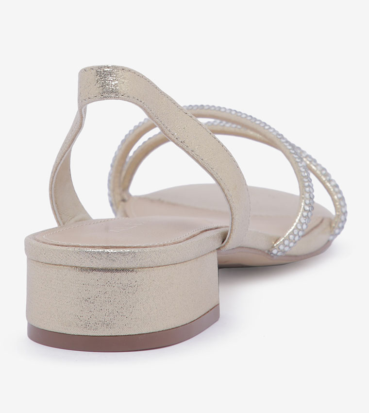 Buy Aldo DWAESA Sandals Gold In Gold 6thStreet Kuwait