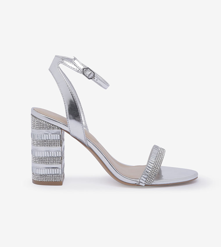 aldo silver sandals