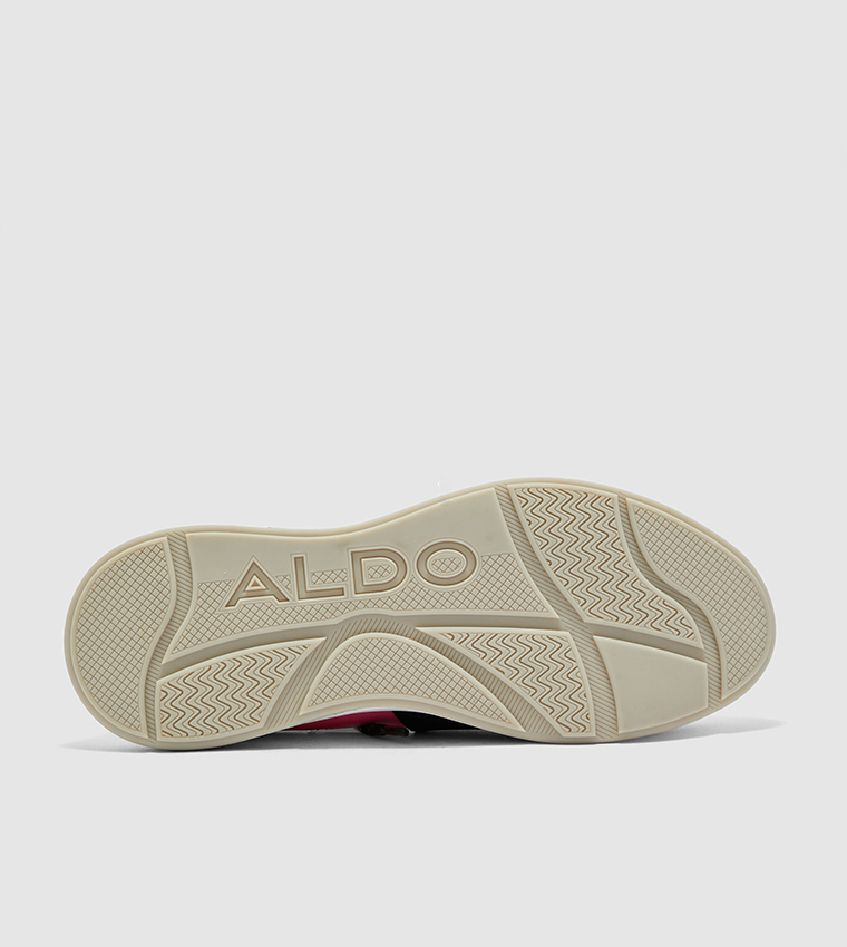 Round Toe Low Top Sneakers-Multi