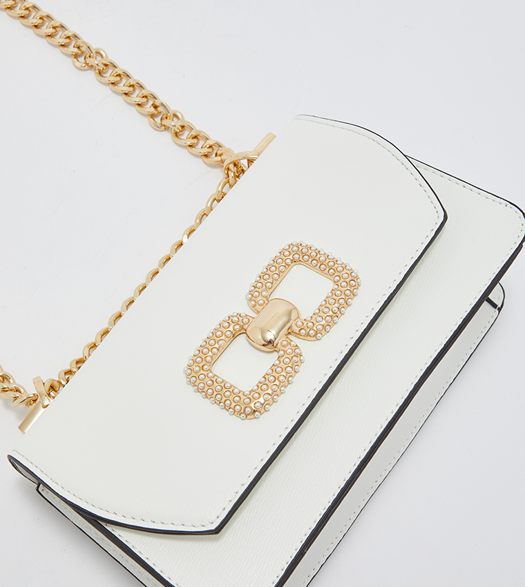 Buy Aldo SEVOREWEN Cross Body Bag White In White 6thStreet Saudi Arabia