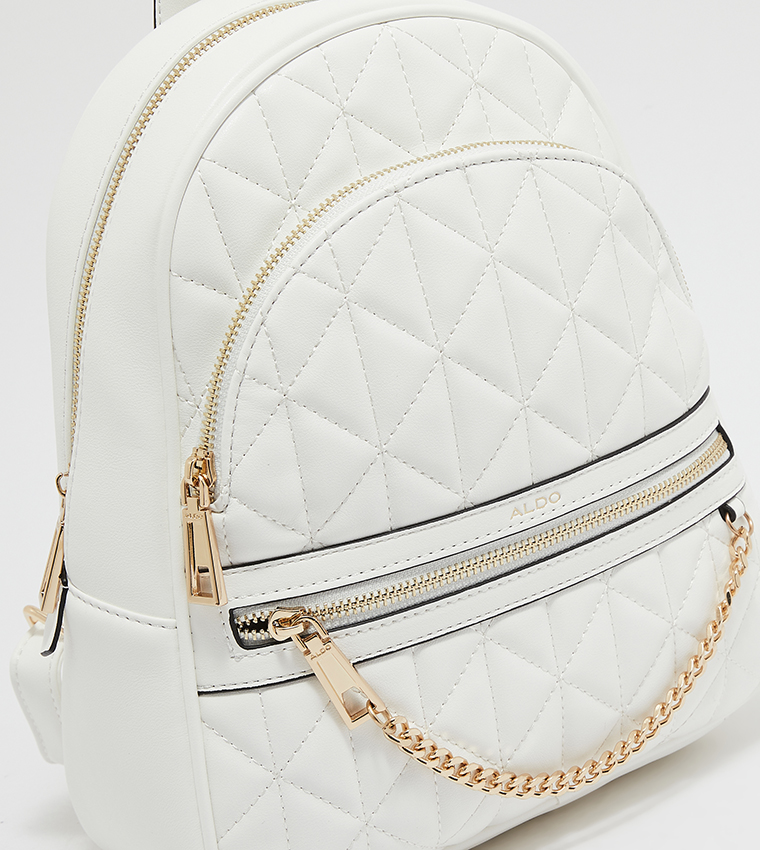 Buy Aldo Quilted Backpack In White 6thStreet Kuwait