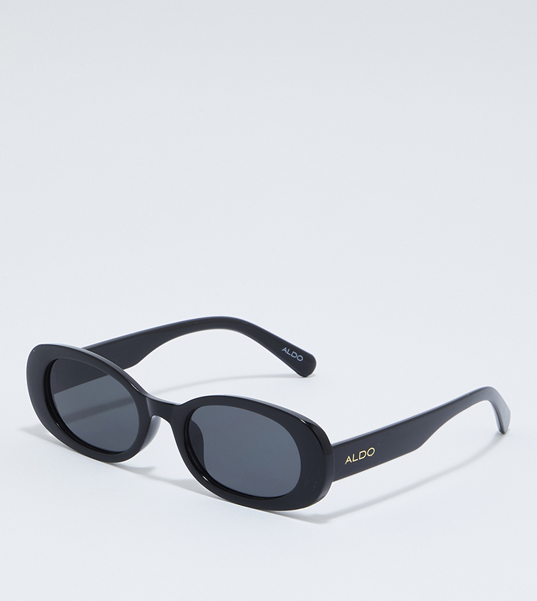 Buy Aldo Accessories CONTESSI Oval Sunglasses In Black | 6thStreet Kuwait