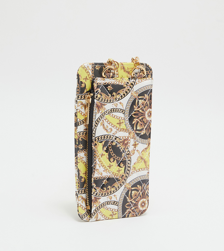Buy Aldo Yaegan Printed Phone Holder In Multiple Colors