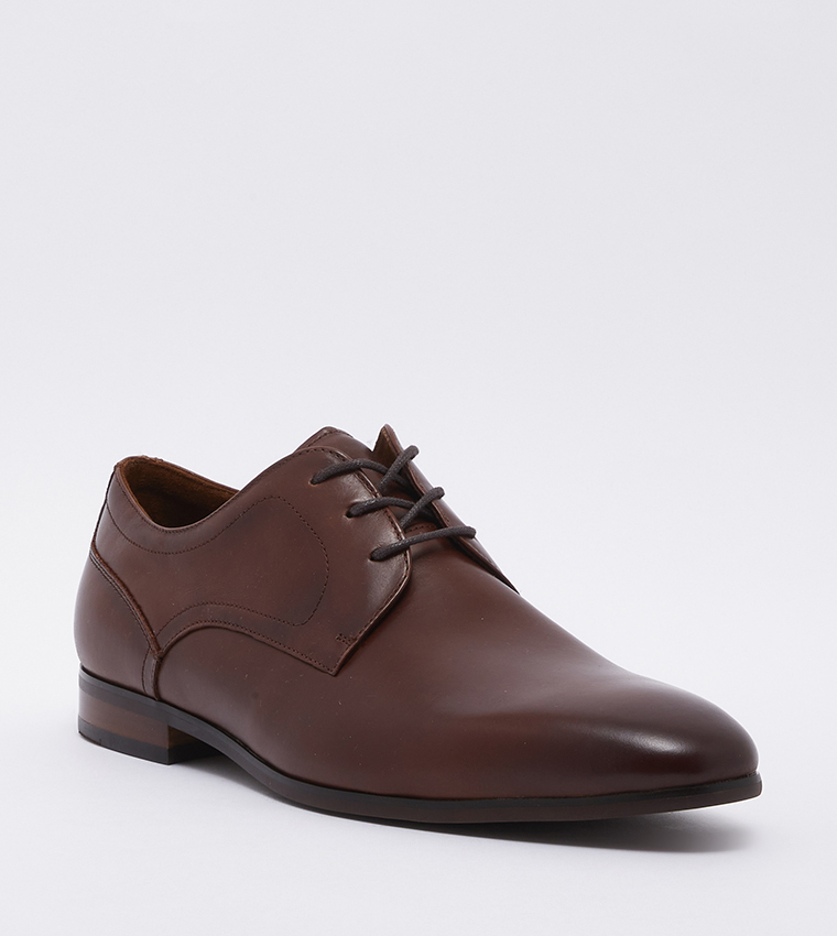 Buy Aldo Delfordflex Lace Up Derby Shoes In Brown | 6thStreet Qatar