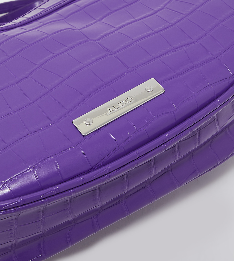 Motty Chain Detail Zippered Handbag