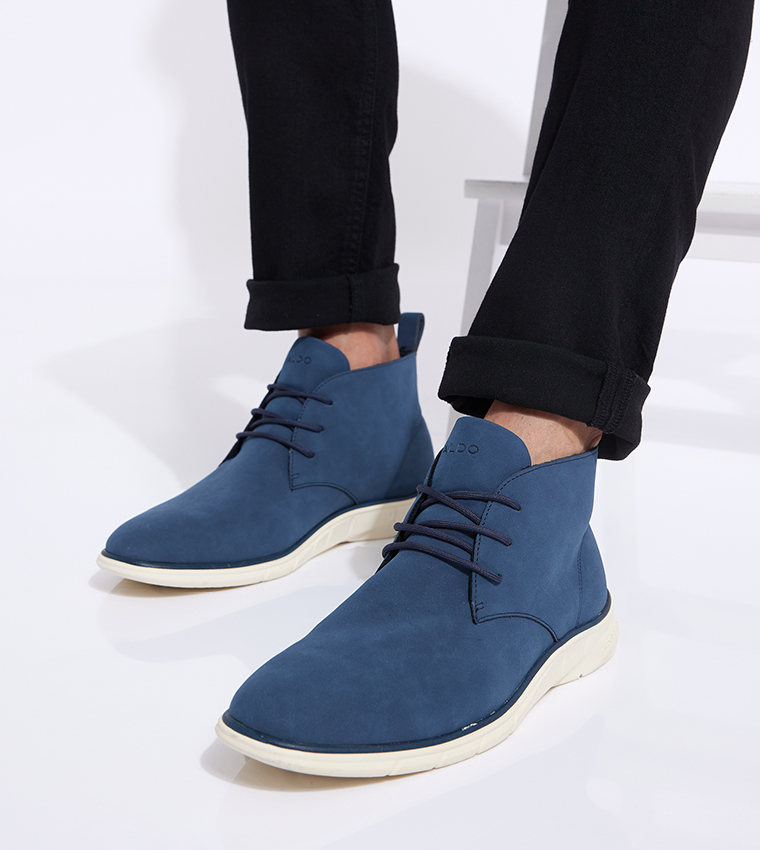 Aldo navy clearance blue boots