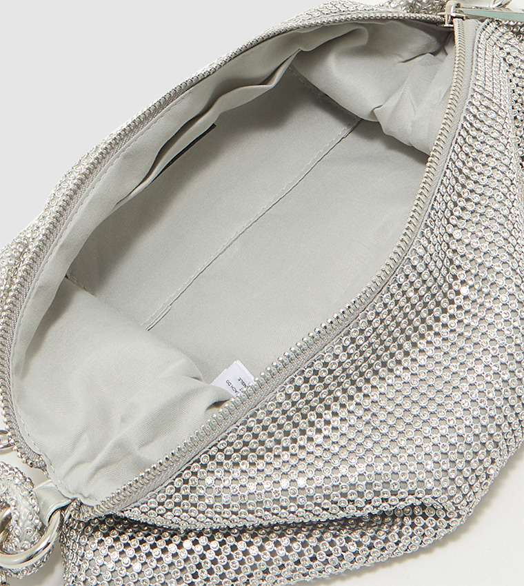 Lustro Silver Women's Shoulder Bags | ALDO US