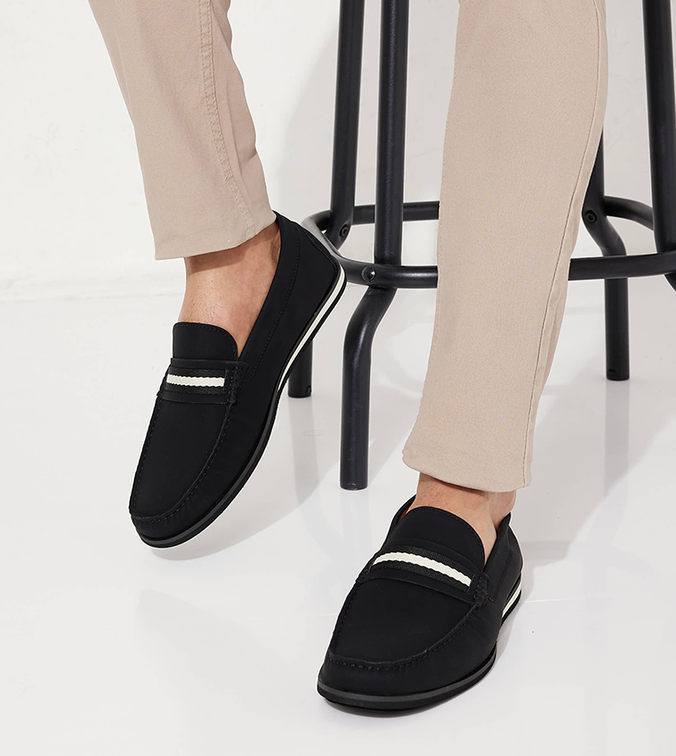 Buy Call It Spring CALDWELL Round Toe Loafers In Black 6thStreet UAE