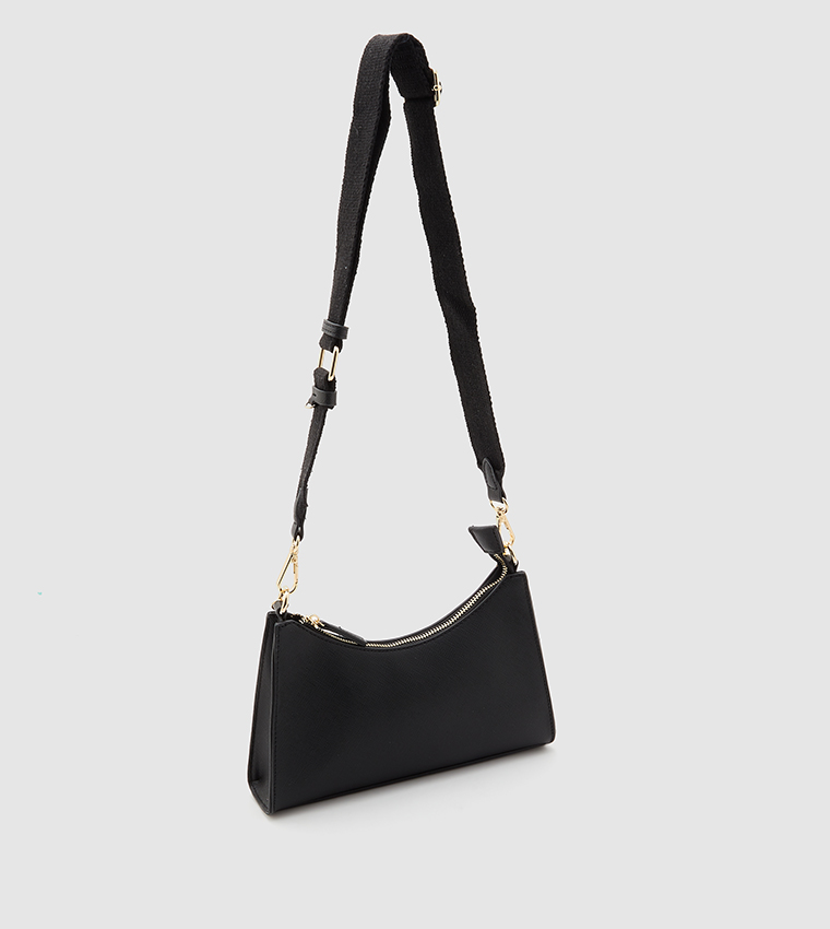 ADREDDIA Zip Closure Crossbody Bag with Pouch
