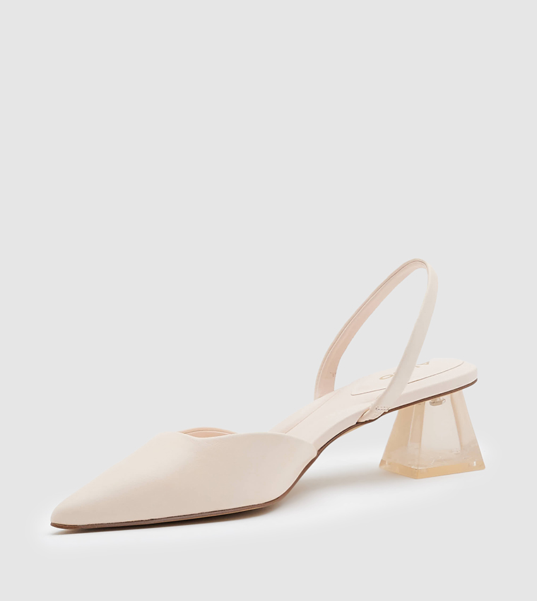 MALAGA Pointed Toe Slingback Sandals