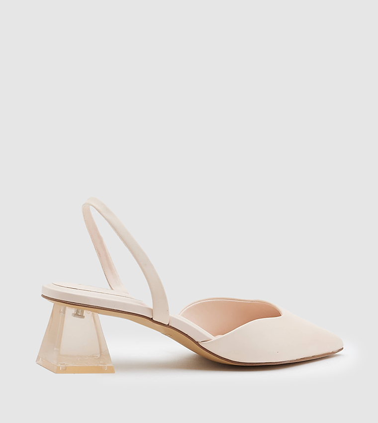 MALAGA Pointed Toe Slingback Sandals