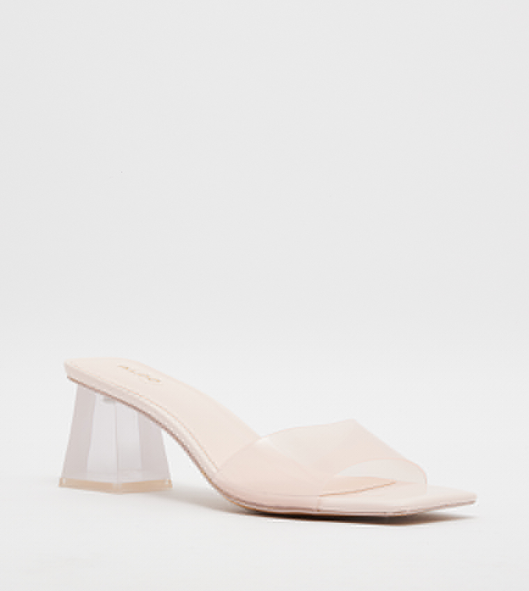 CASABLANCA Square Toe Block Heel Sandals