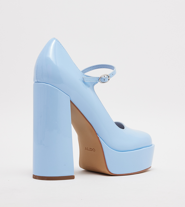 ANJIE Block Heel Mary Jane Shoes