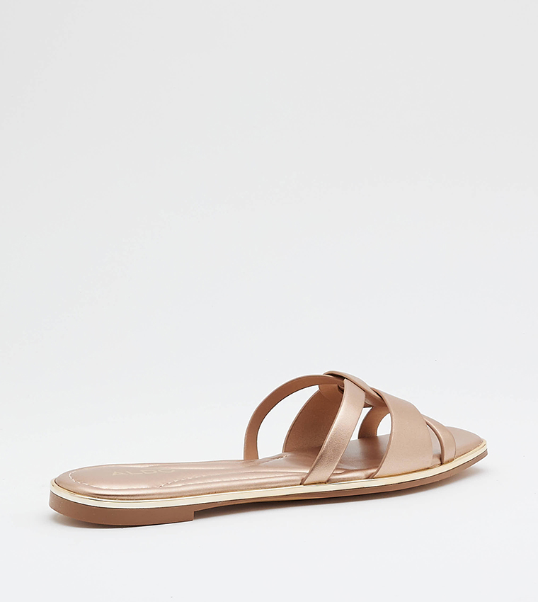 CADIALDAN Open Toe Flat Sandals