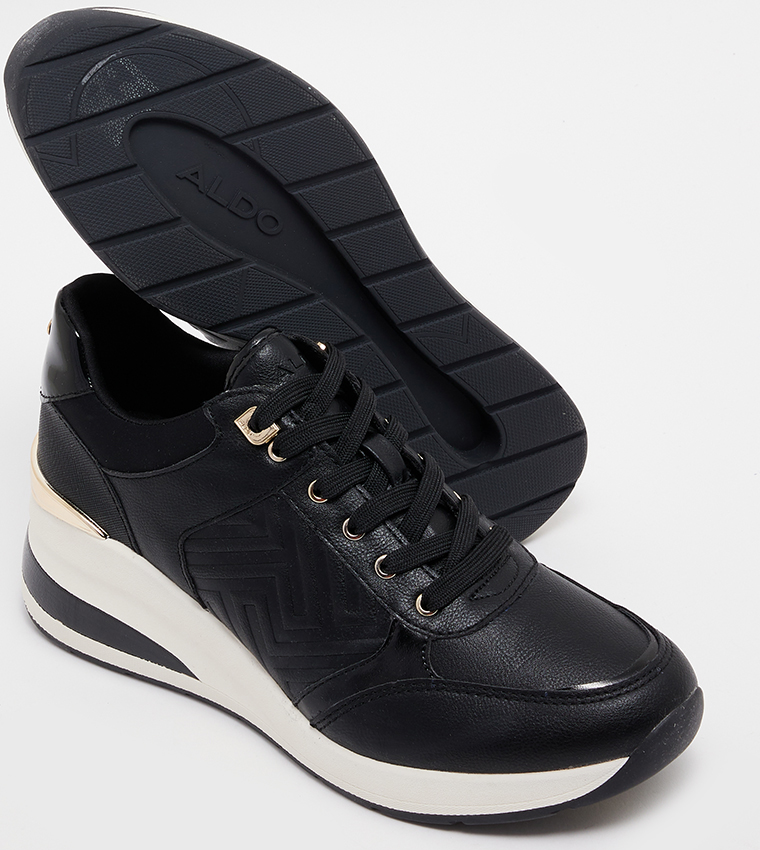 Buy Aldo ICONISTEP Textured Lace Up Platform Sneakers In