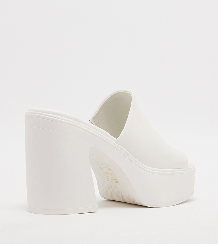 MAYSEE Block Heel Platform Sandals