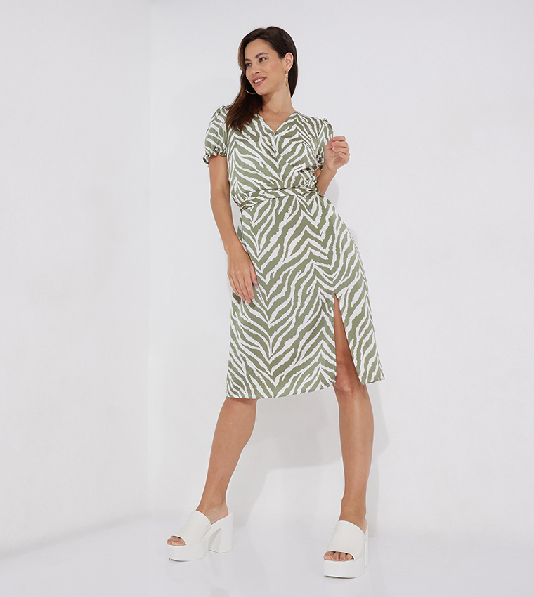 MAYSEE Block Heel Platform Sandals