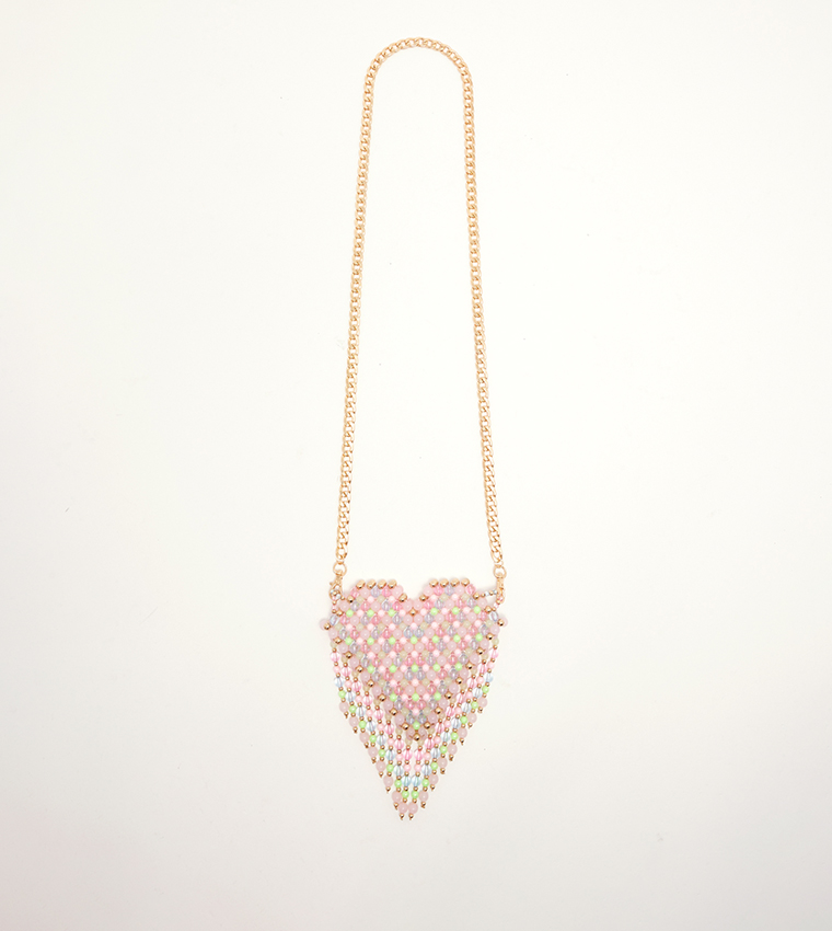 CARENARIA Beaded Phone Pouch with Sling