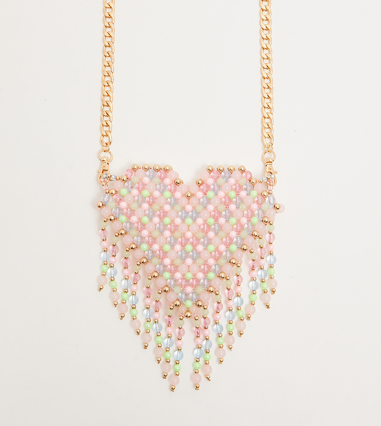 CARENARIA Beaded Phone Pouch with Sling
