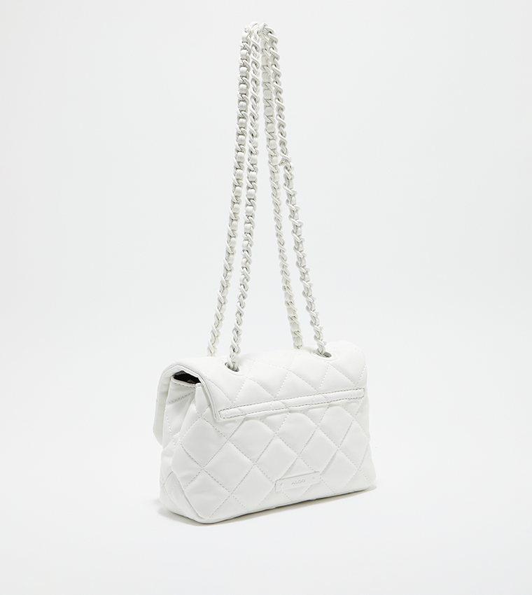 Buy Aldo LATISSE Quilted Crossbody Bag In White 6thStreet UAE