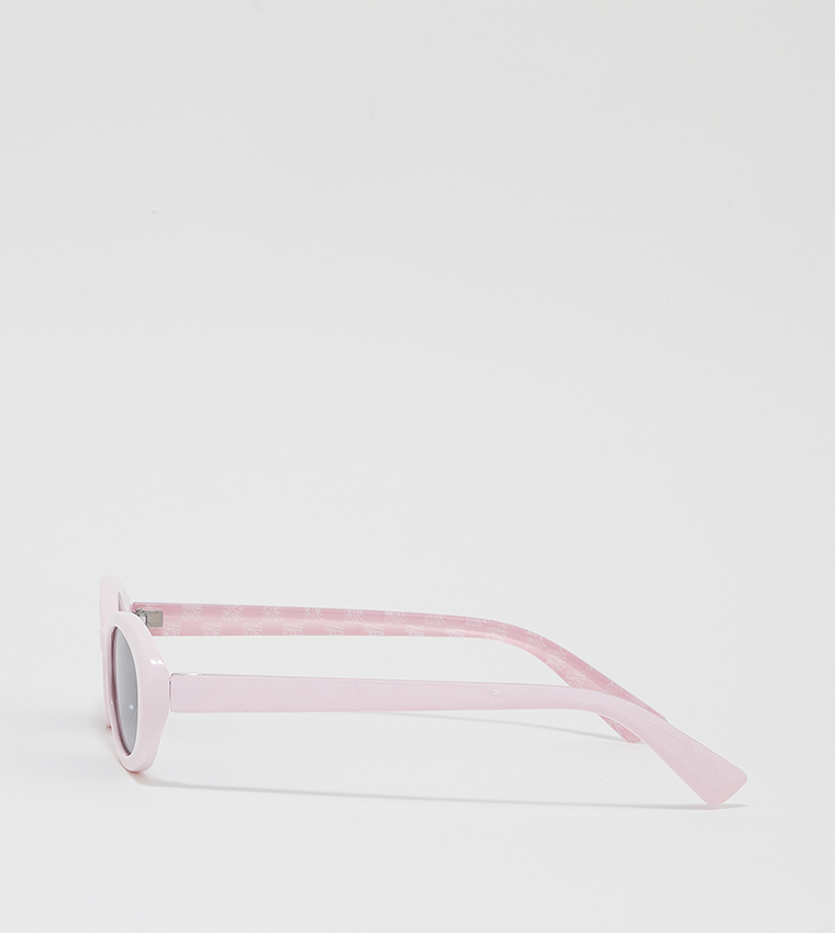 Call It Spring Pink Sunglasses Buy Call It Spring CAPENSE Oval Frame Sunglasses In Pink  main image 3