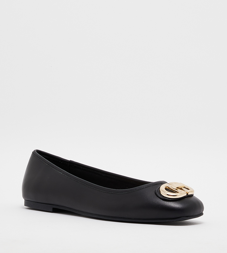 Aldo black hot sale ballet flats