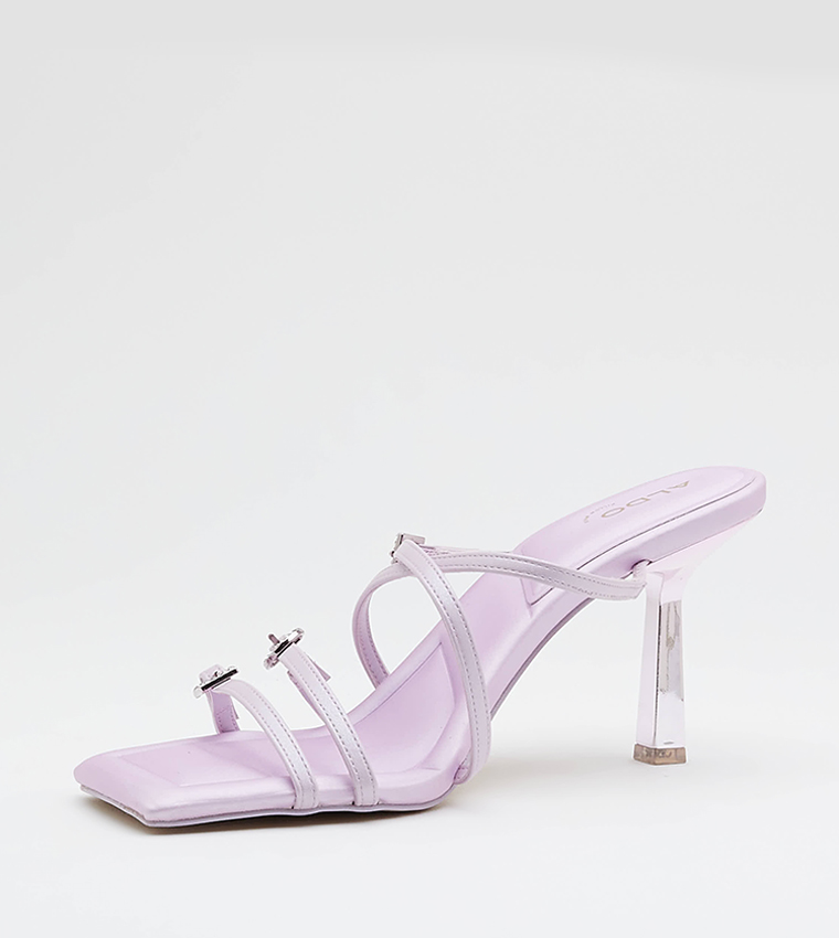 Buy Aldo ERIASIEN Square Toe Heel Sandals In Purple 6thStreet Saudi Arabia