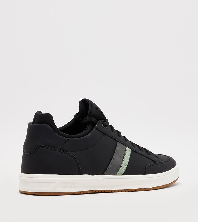 RHIADE Contrast Trim Lace-Up Sneakers