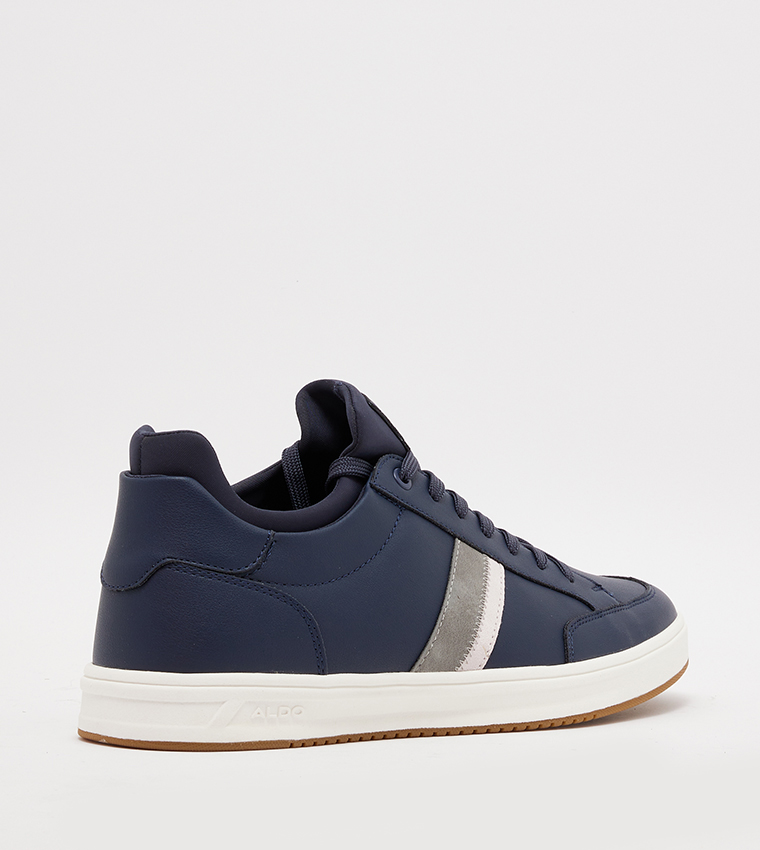 Buy Aldo RHIADE Contrast Trim Lace Up Sneakers In Navy 6thStreet UAE