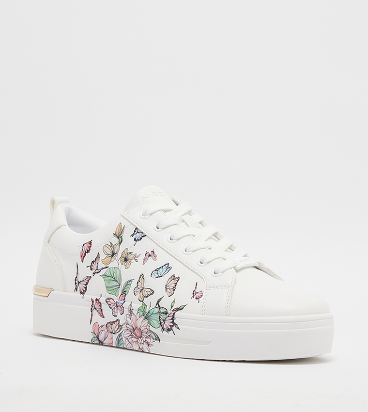 MEADOW Printed Lace-Up Sneakers