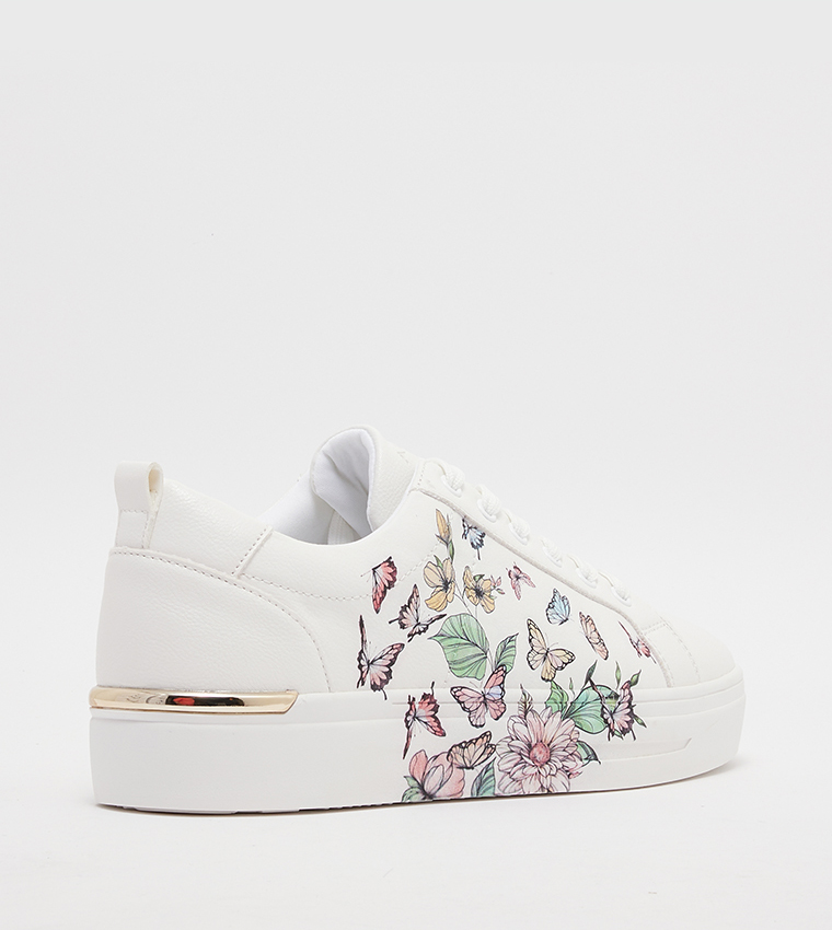 MEADOW Printed Lace-Up Sneakers