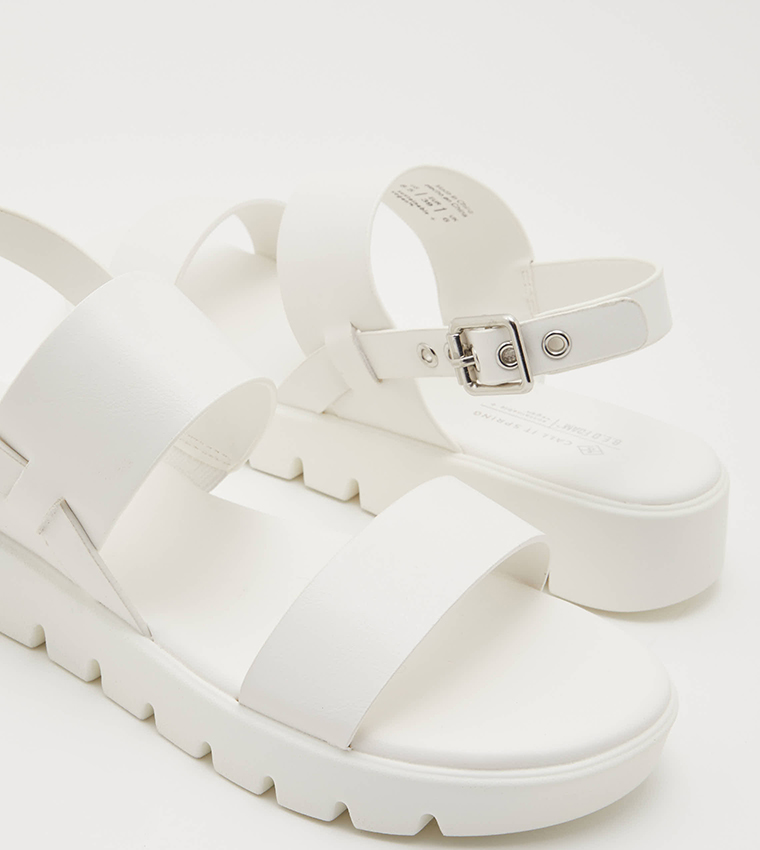 NEVRA Slingback Flatform Sandals