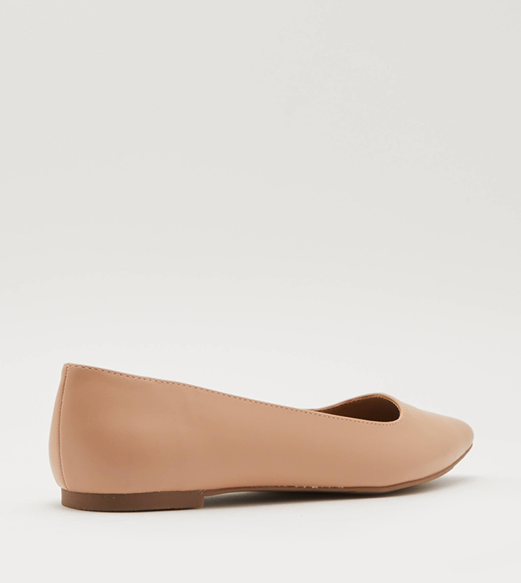 HAZYLLE Pointed Toe Ballerinas