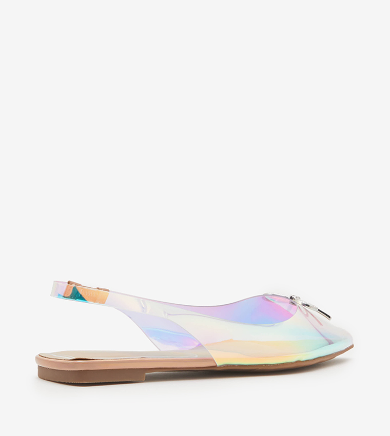 Holographic sandals 2024