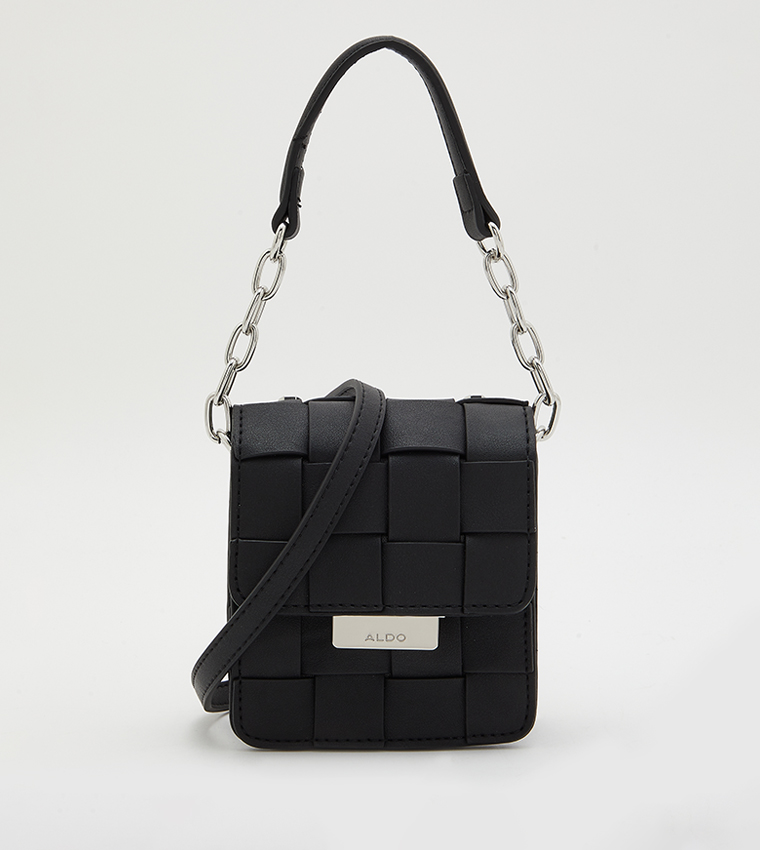 Buy Aldo WOVENA Quilted Sling Bag In Black 6thStreet Qatar