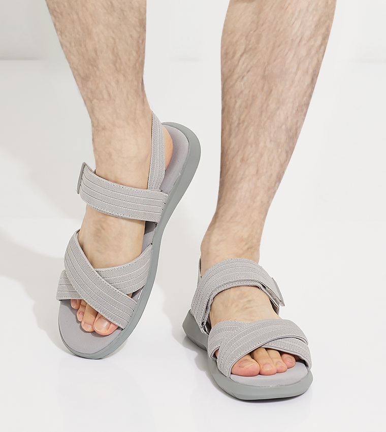 Buy Aldo KEV Slingback Comfort Sandals In Grey | 6thStreet UAE