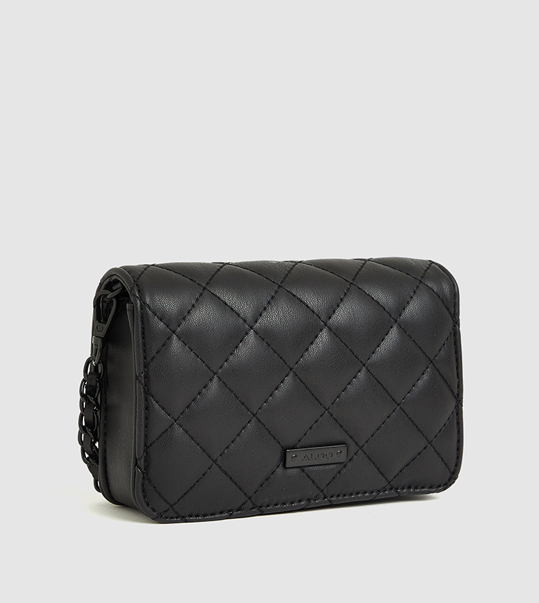 Buy Aldo AIJA Quilted Chain Handle Crossbody Bag In Black 6thStreet UAE