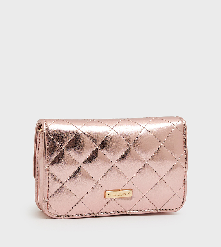AIJA Quilted Crossbody Bag