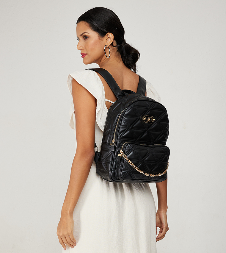 NANAVIE Quilted Backpack